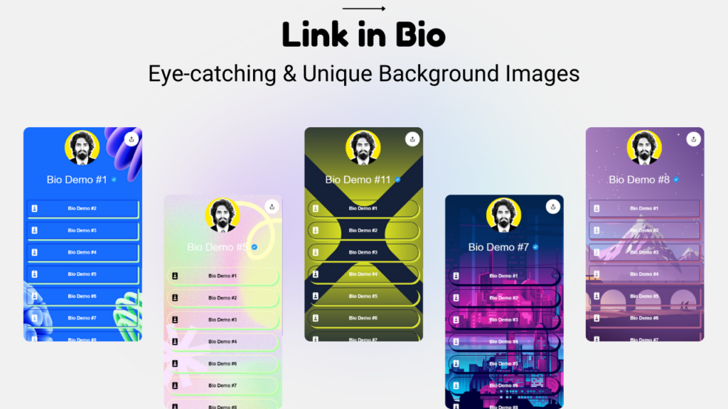 Bio Pages Demo
