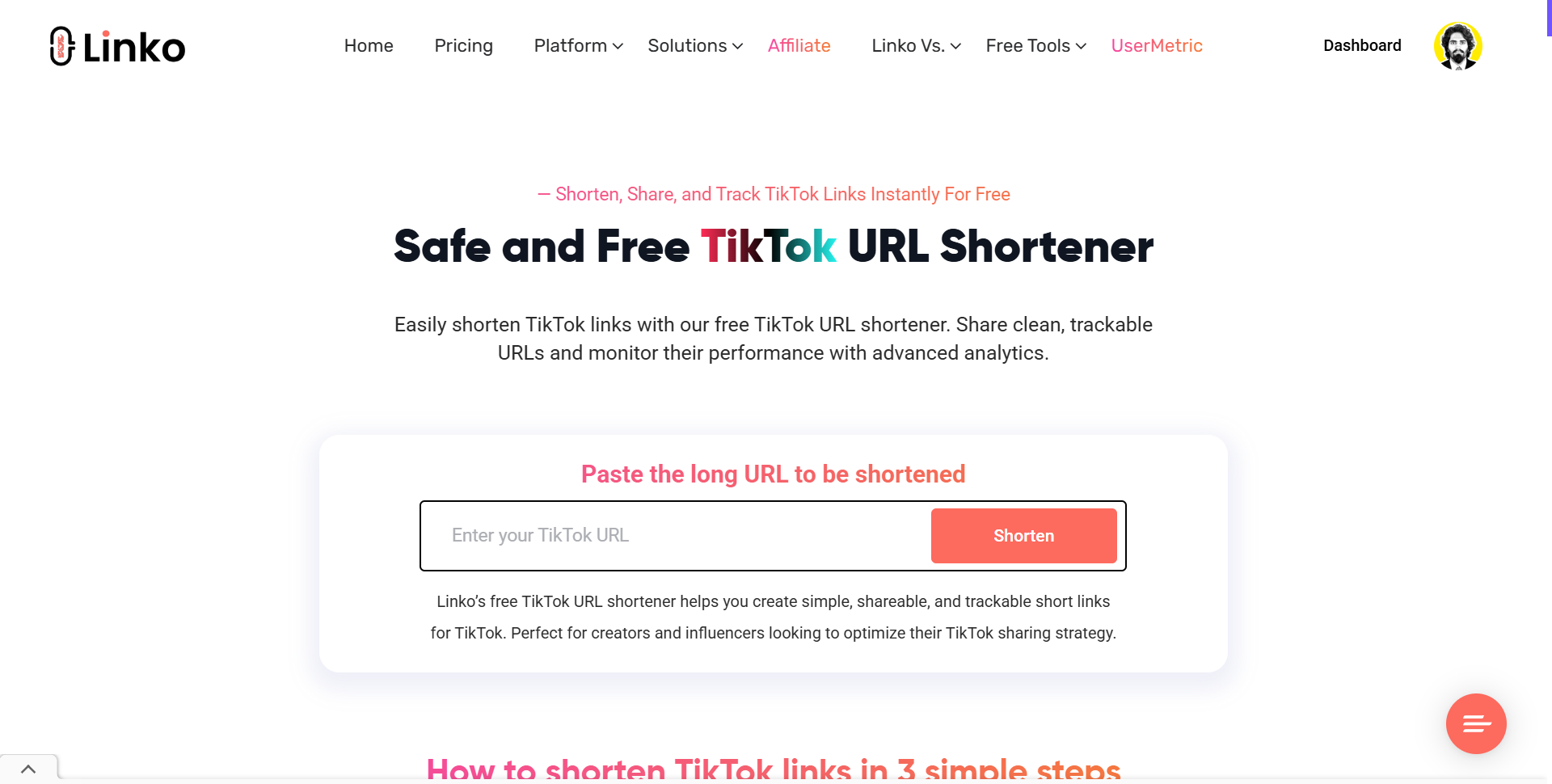 How to Create Short TikTok Links for More Engagement 2 Free TikTok URL Shortener