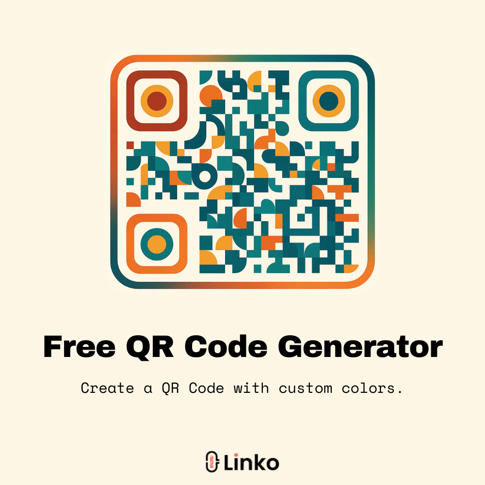 Create a QR Code with custom colors