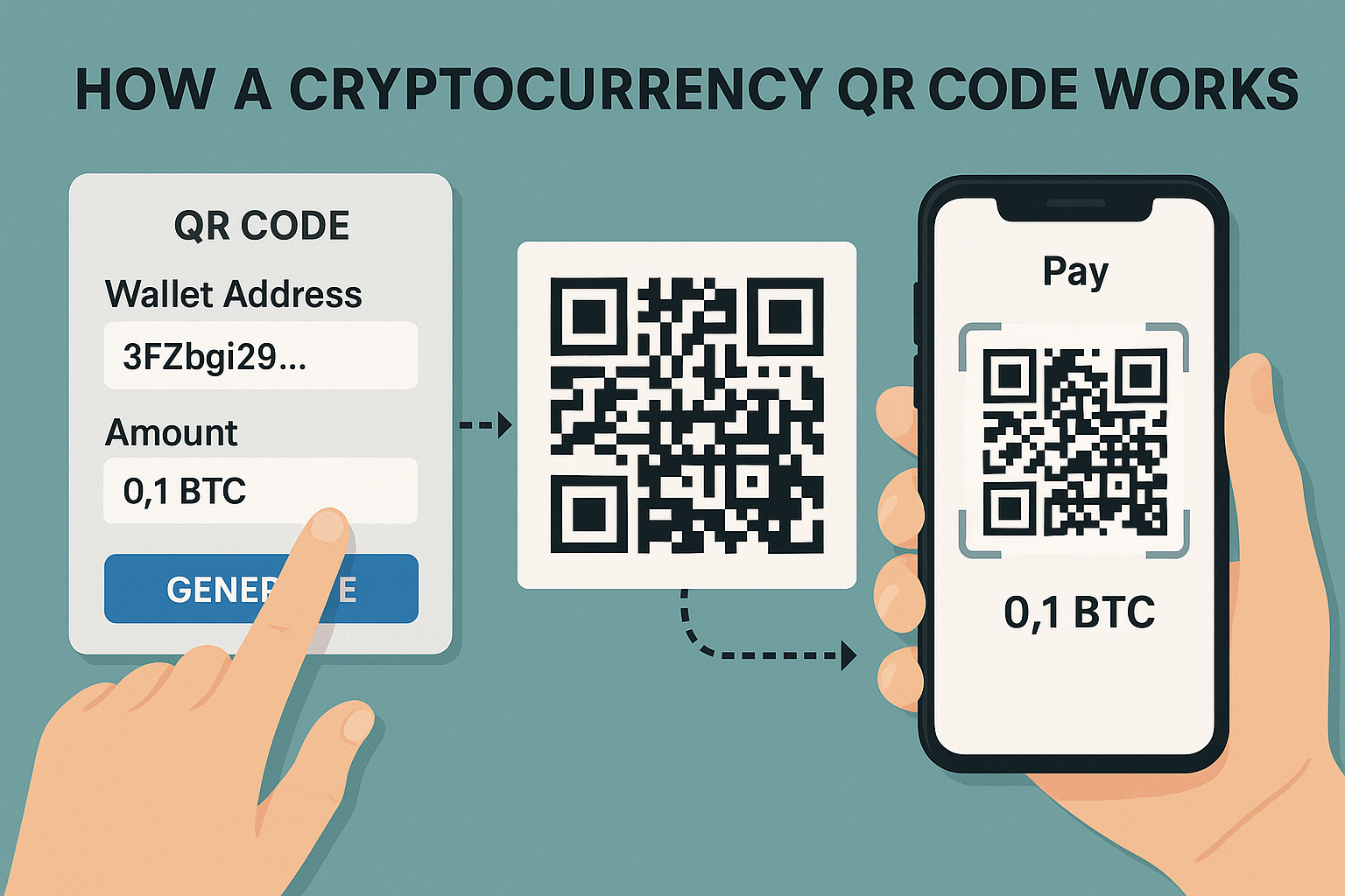 How to Create a Crypto QR Code - Free Cryptocurrency QR Code 2 Cryptocurrency QR Code