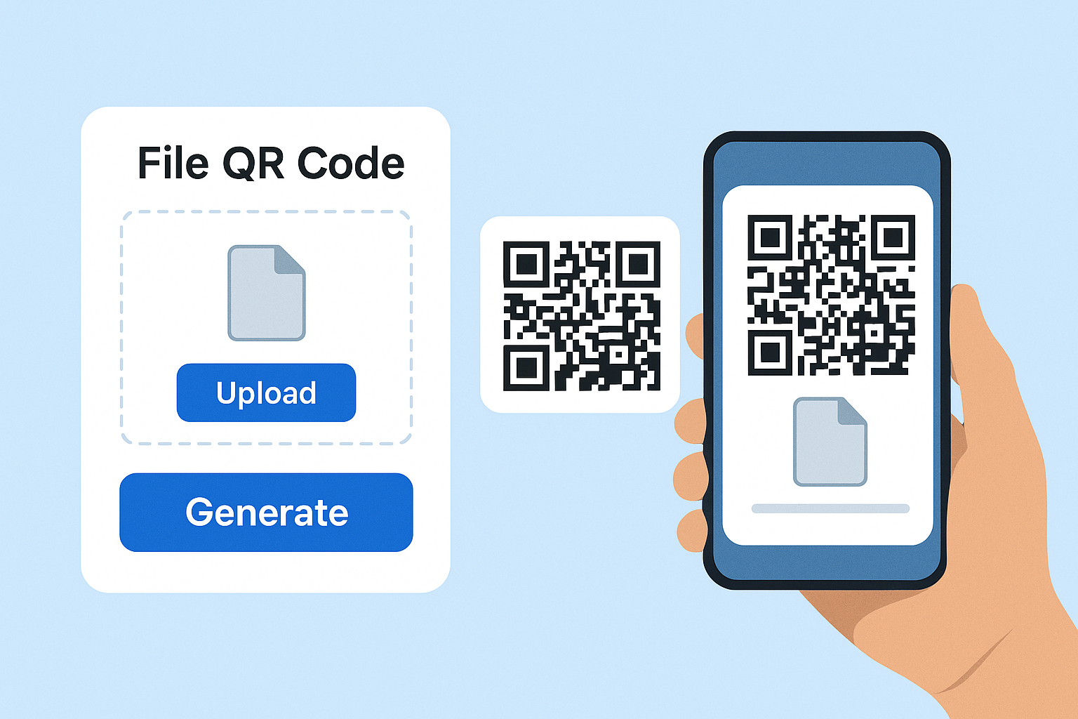 How to Create a File QR Code – Free File QR Code Generator 2 File QR Code Generator