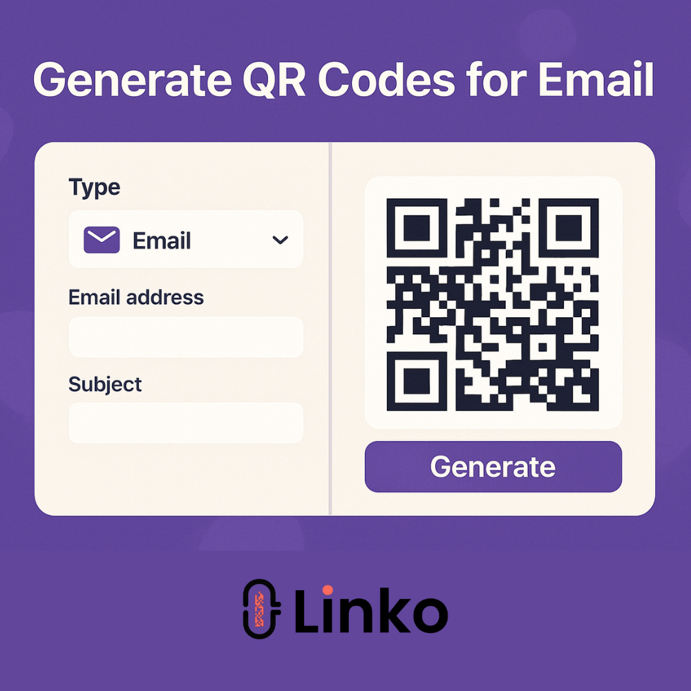 Free Email QR Code Generator