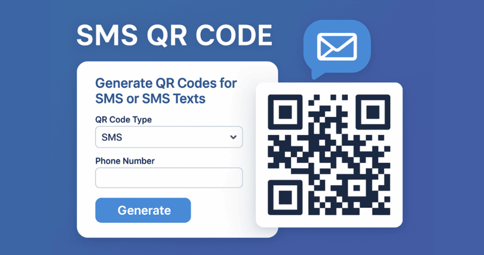Generate a QR Code For SMS Texts