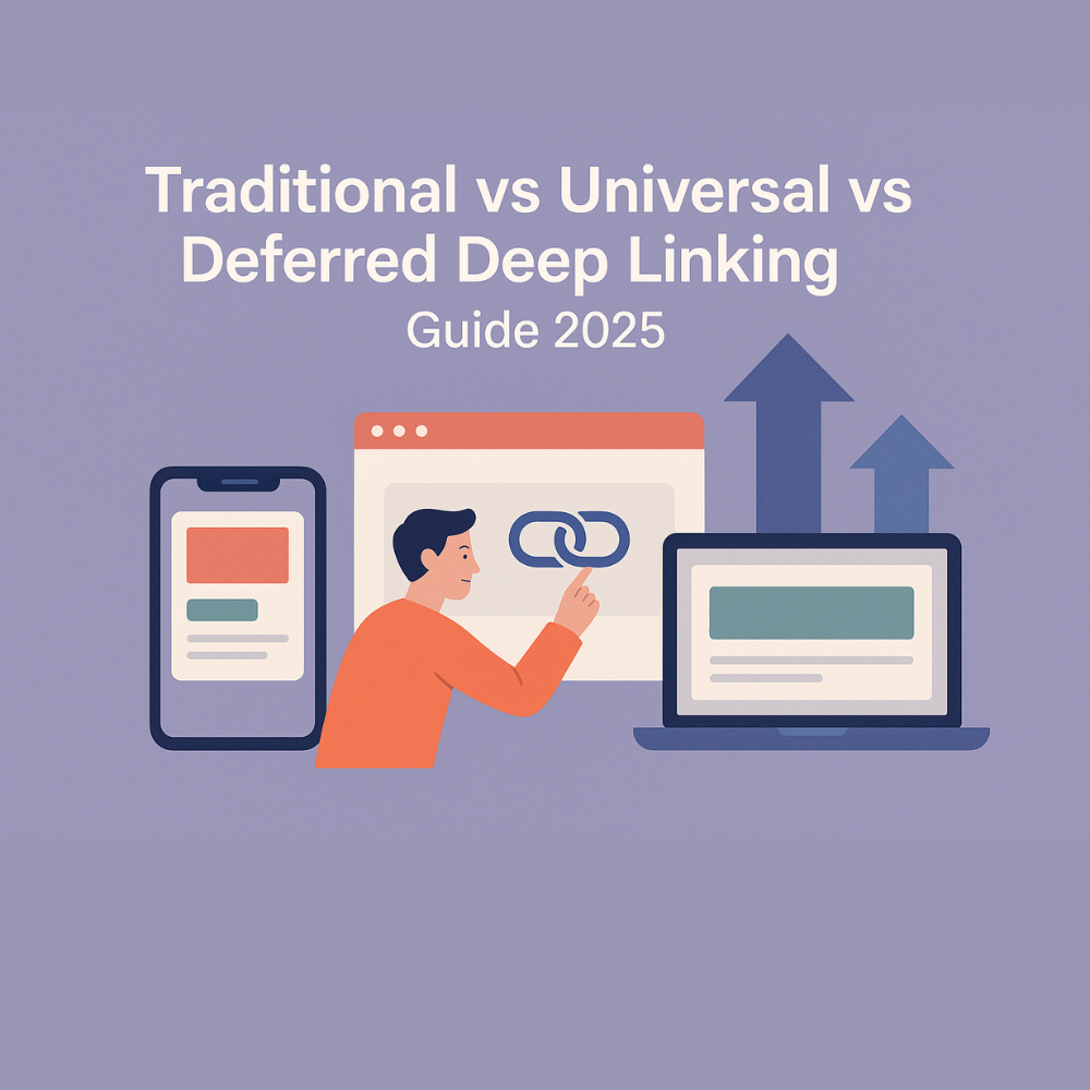 Traditional Deep Link vs Universal Deep Link vs Deferred Deep Link