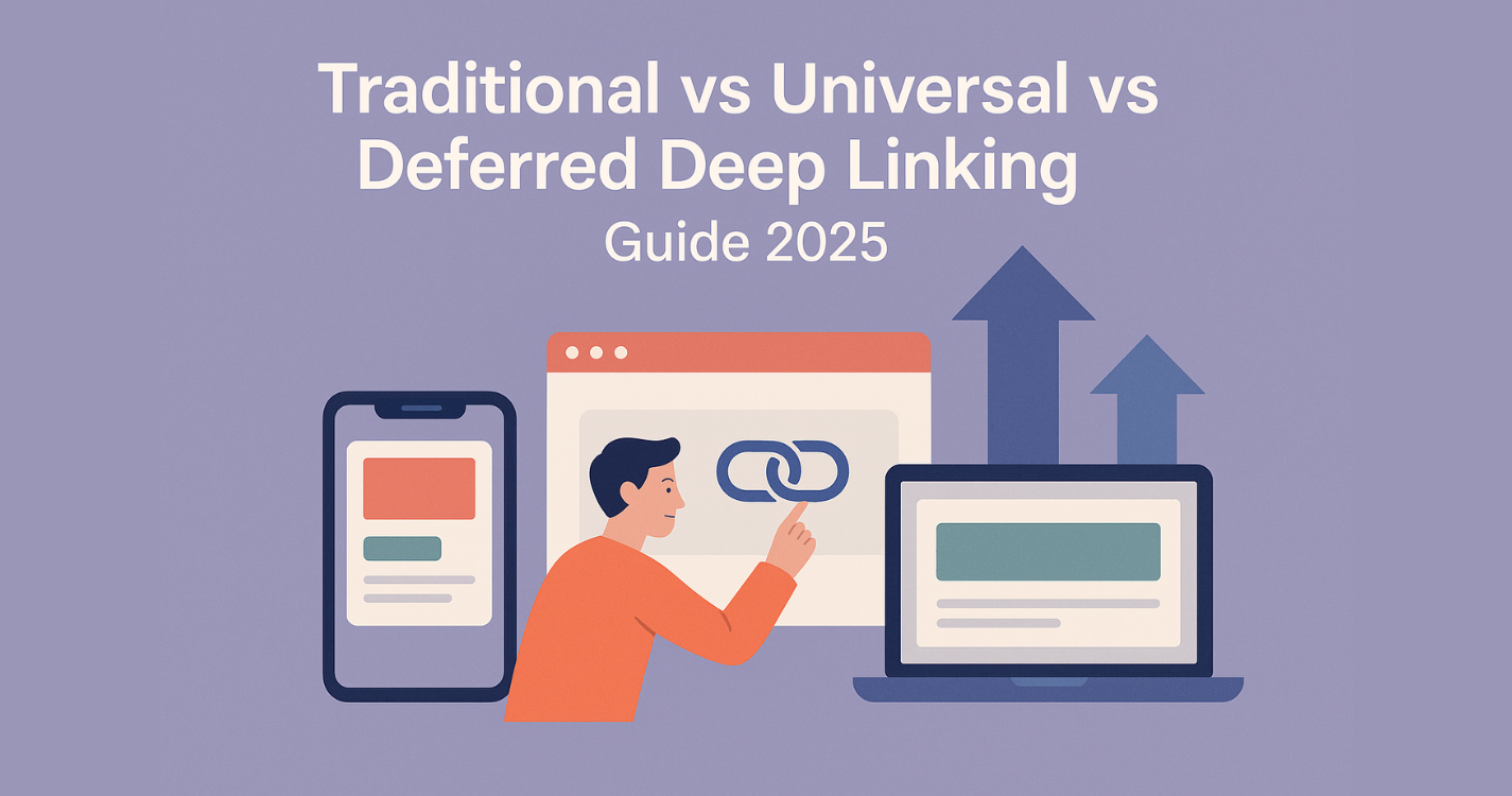 Traditional vs Universal vs Deferred Deep Linking