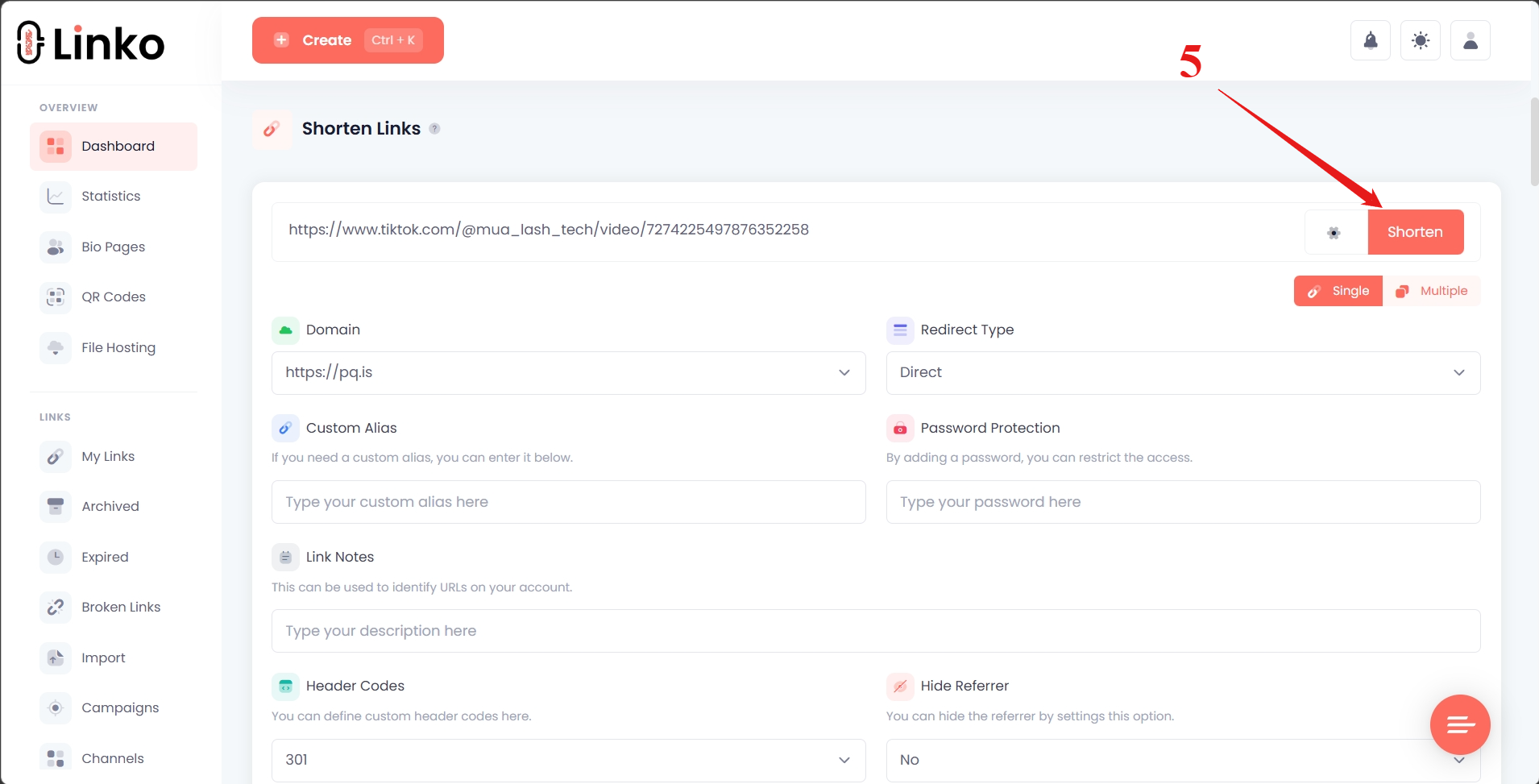 How to Create a TikTok Deep Link (Videos, Profiles, Sounds) 5 Shortening TikTok Video Deep Link