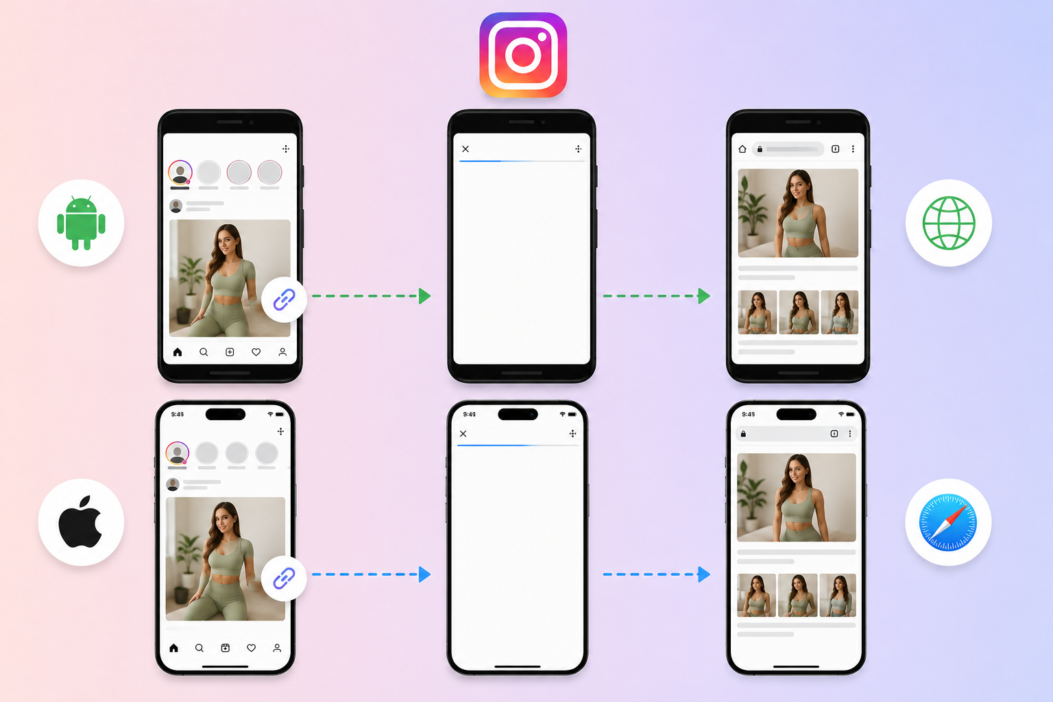 Get Out Instagram of In-App Browser