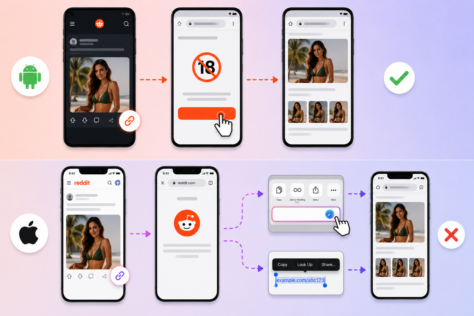 Get Out of Reddit In-App Browser