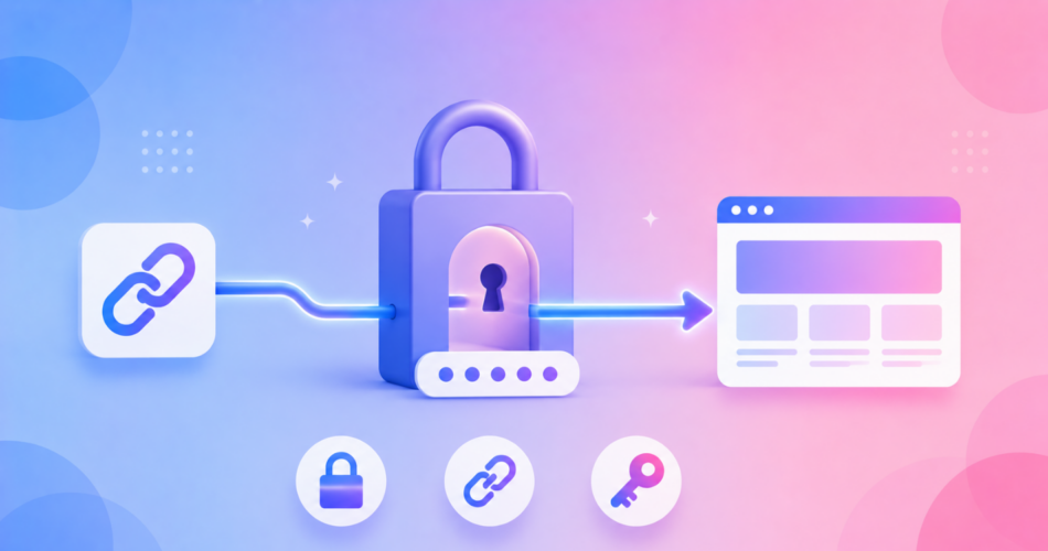 Password Protect a Link