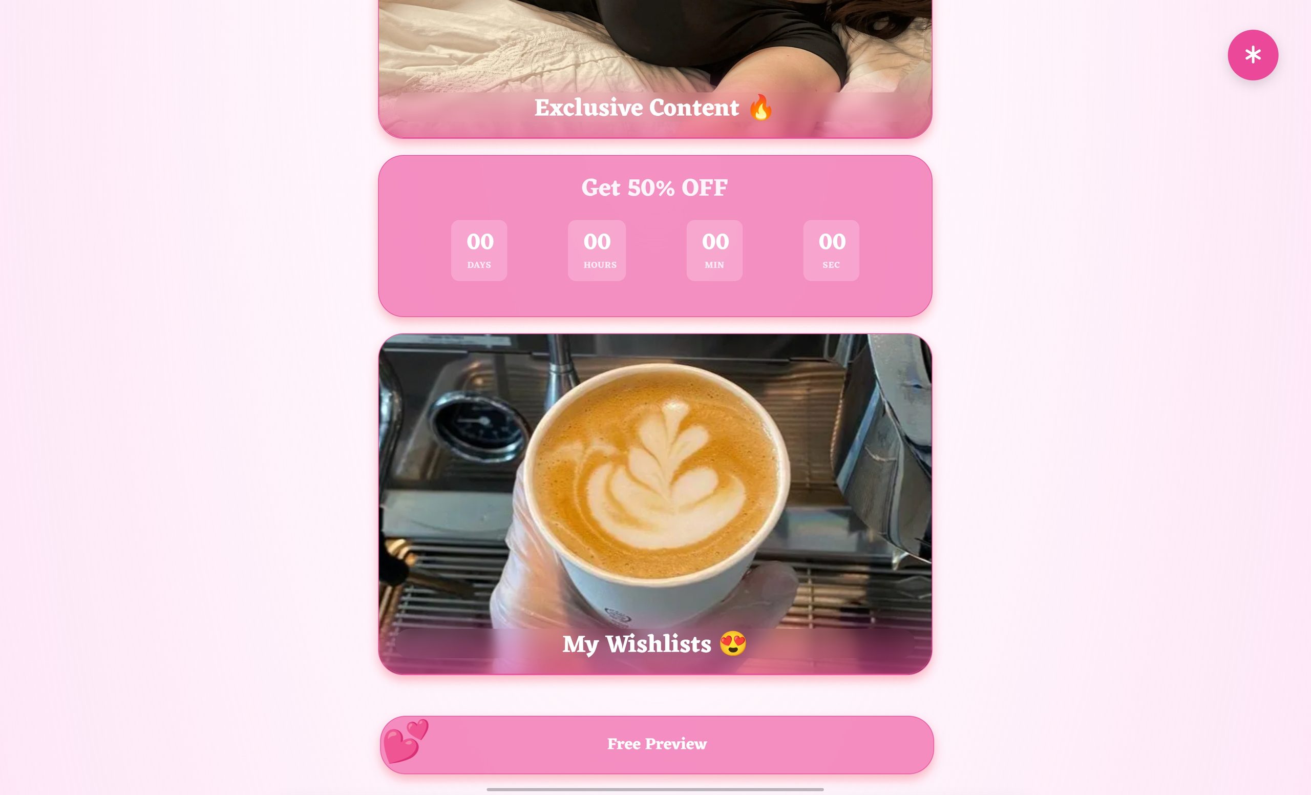 OnlyFans Landing Page: What to Include for More Conversions 3 Linko bio profile preview
