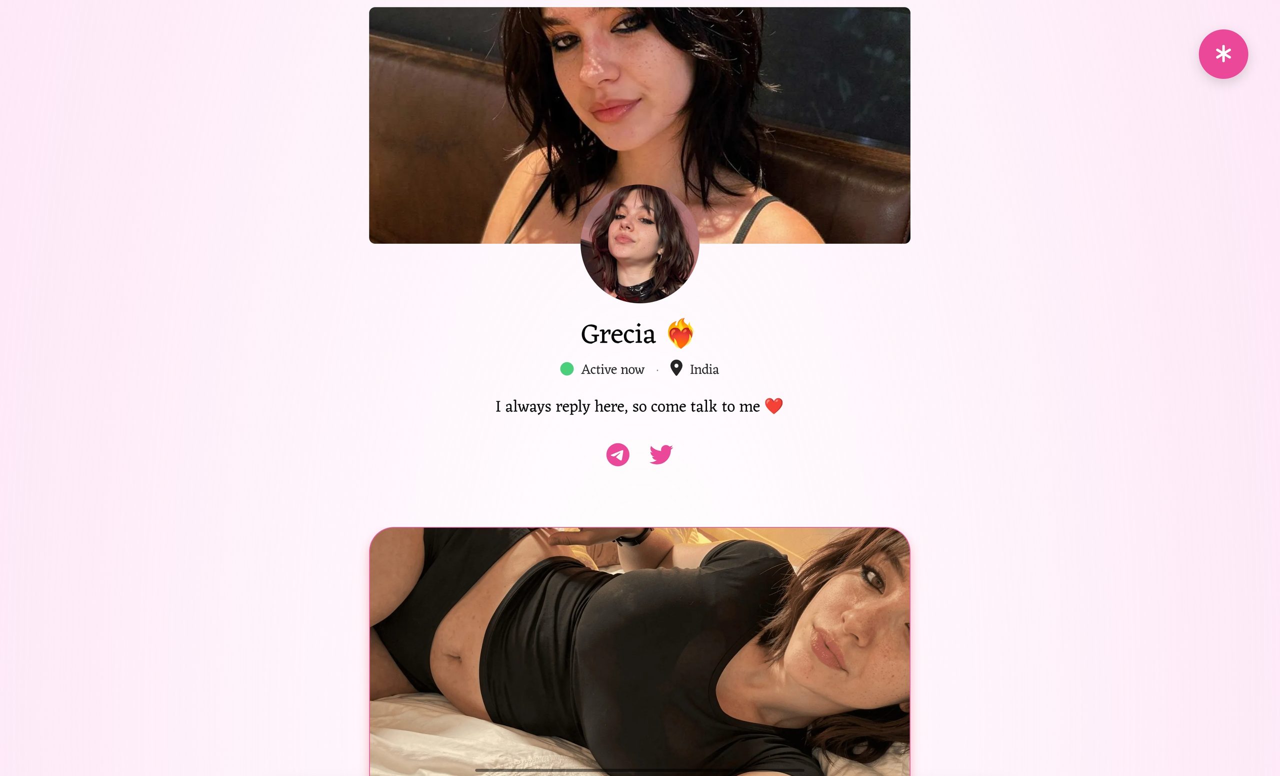 OnlyFans Landing Page: What to Include for More Conversions 2 Linko bio profile preview