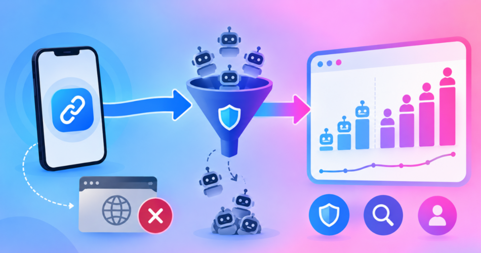 Bot Traffic in Link Analytics